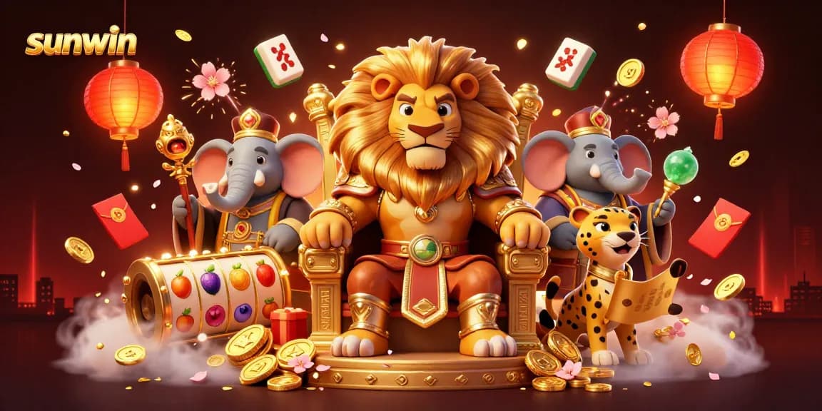 Experience thrilling slots at sunwin with vibrant 3D characters, spinning jackpots, and exciting gameplay.